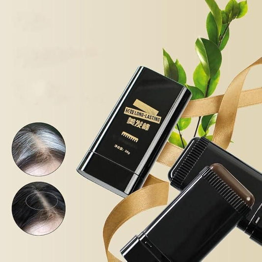 Covering White Hair is Simple and Convenient 20gm - Black - Fleur O'essence